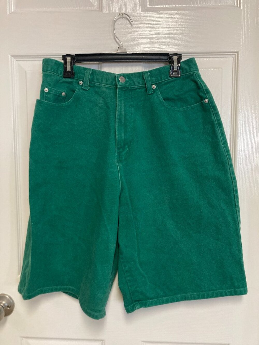 Memphis jorts 100%Cotton green size 13 Women's